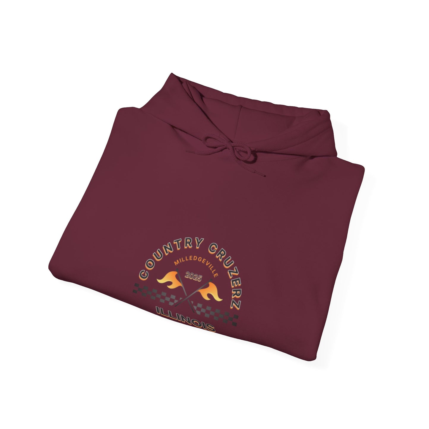 Country Cruzerz - Milledgeville Flame Unisex Heavy Blend™ Hooded Sweatshirt