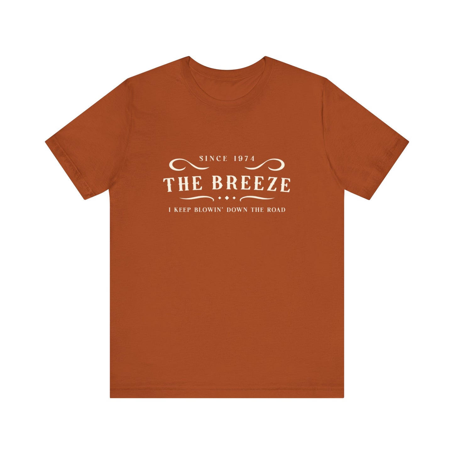The Breeze font Unisex Jersey Short Sleeve Tee
