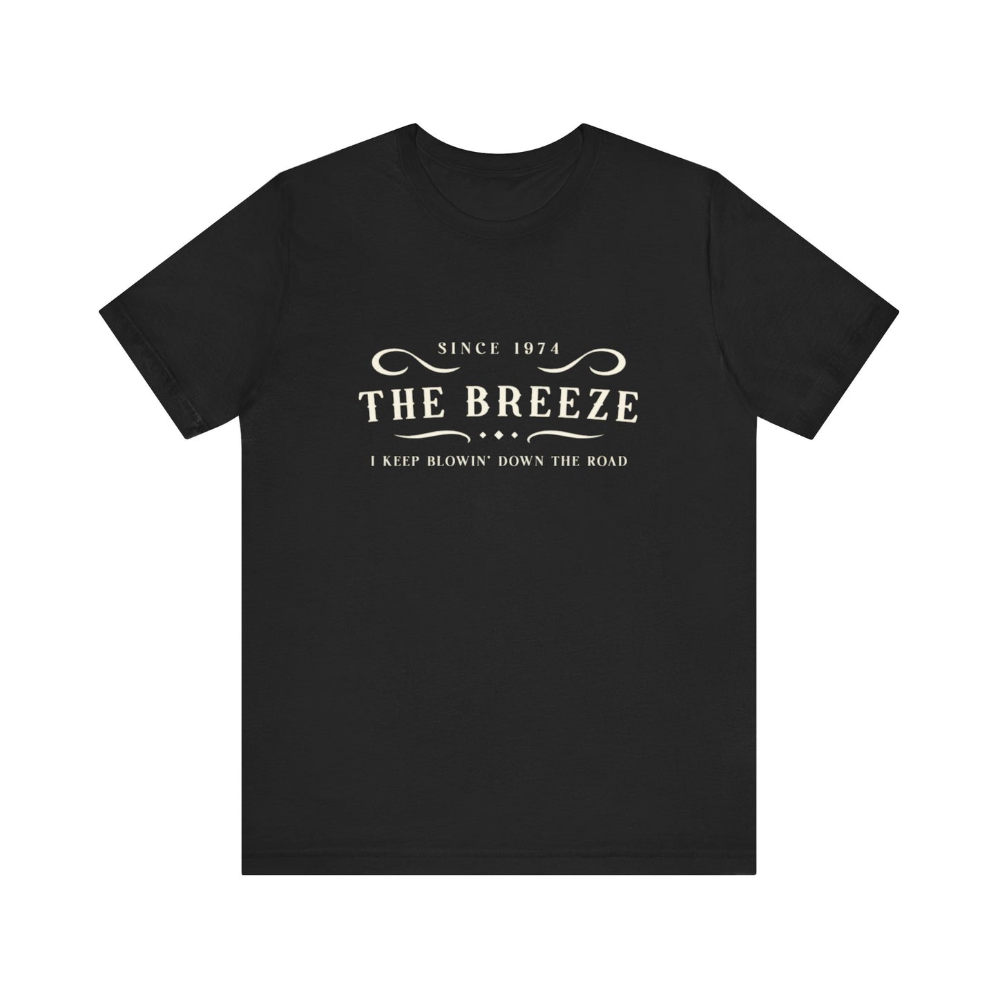 The Breeze font Unisex Jersey Short Sleeve Tee