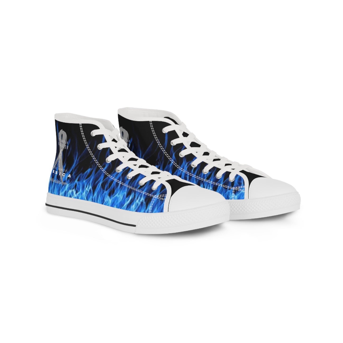 It Takes A Warrior - Jessica High Top Sneakers Black