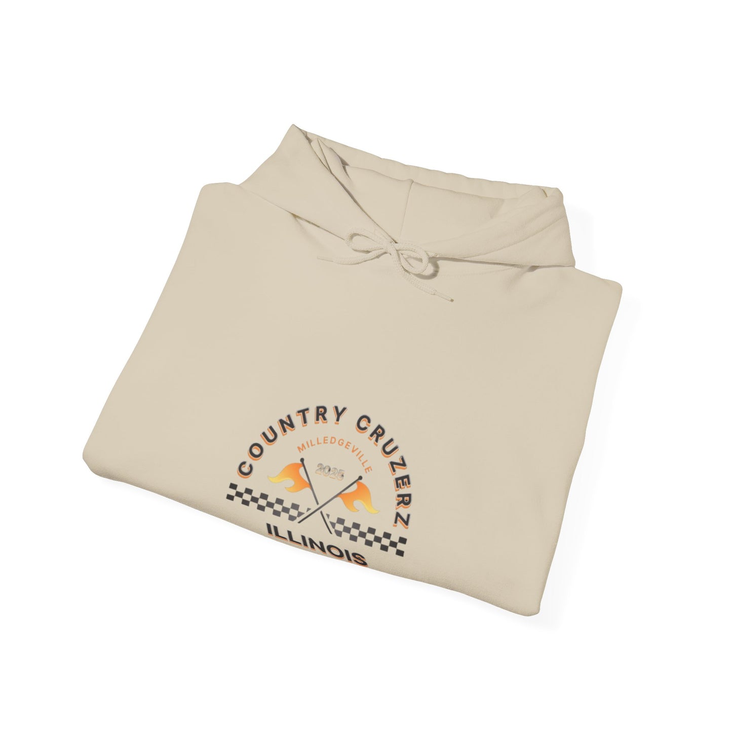 Country Cruzerz - Milledgeville Flame Unisex Heavy Blend™ Hooded Sweatshirt
