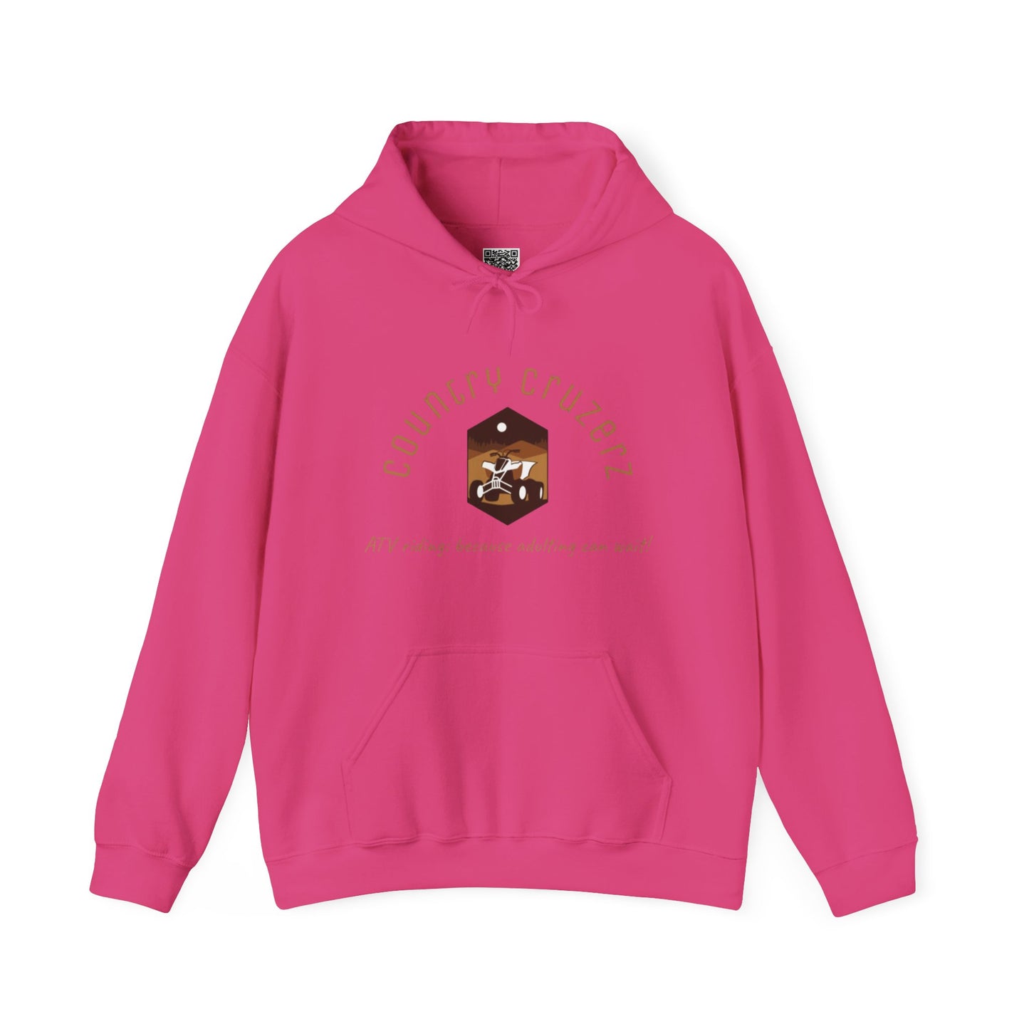 Country Cruzerz - adulting can wait! Unisex Heavy Blend™ Hooded Sweatshirt