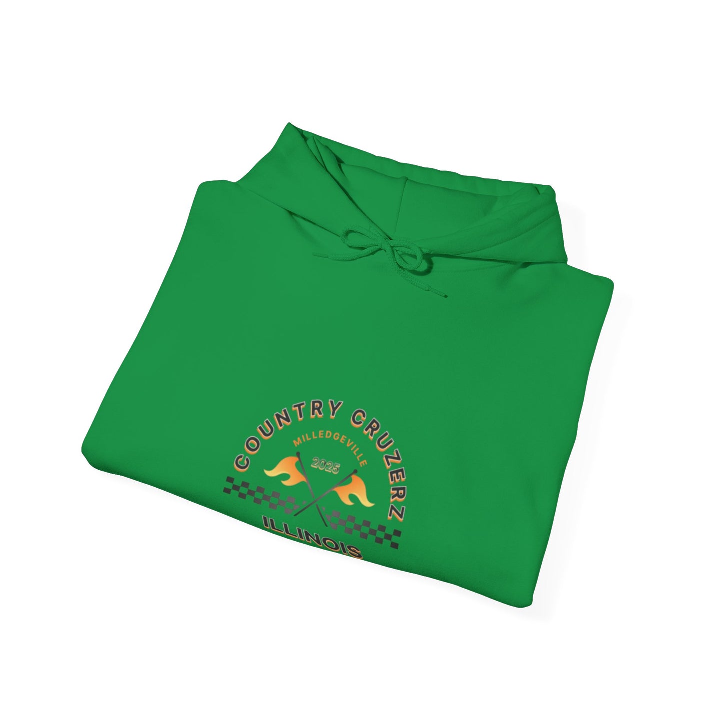 Country Cruzerz - Milledgeville Flame Unisex Heavy Blend™ Hooded Sweatshirt