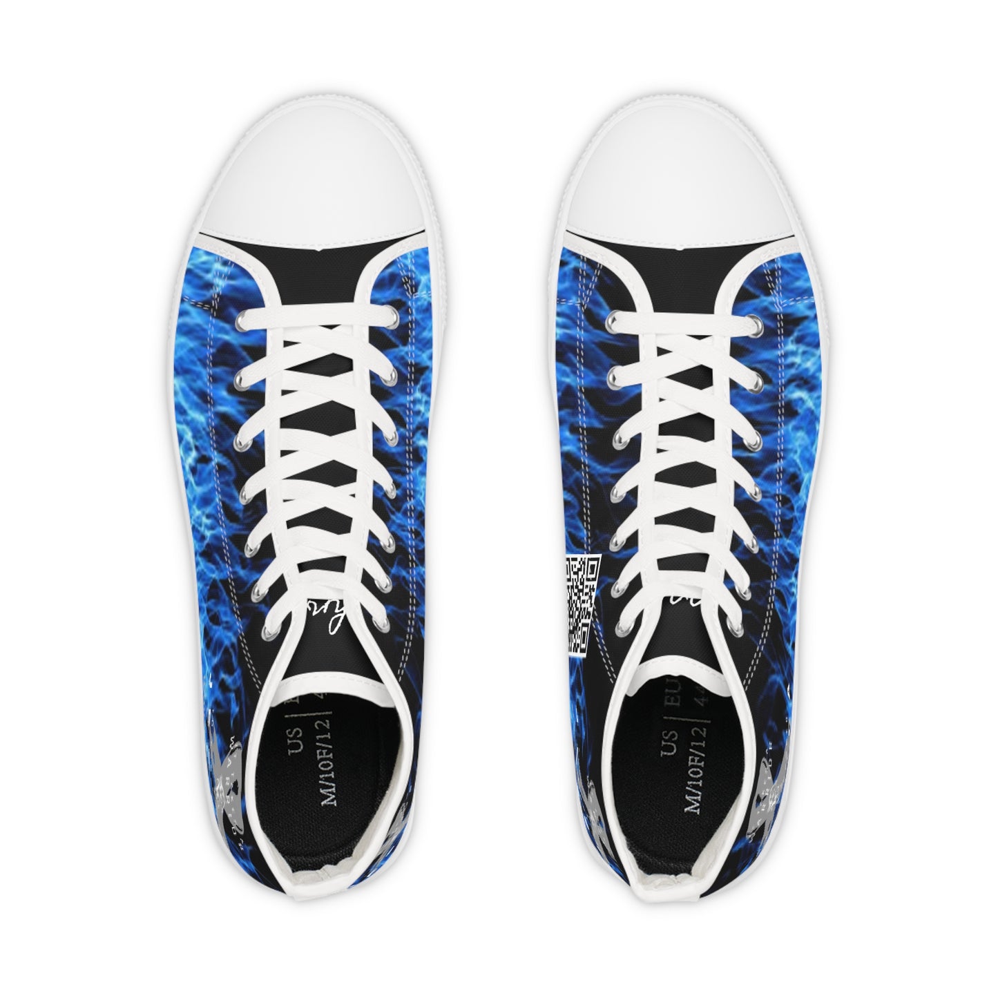 It Takes A Warrior - Jessica High Top Sneakers Black
