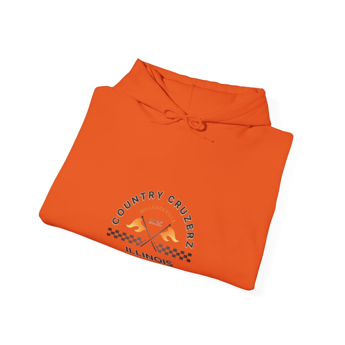 Country Cruzerz - Milledgeville Flame Unisex Heavy Blend™ Hooded Sweatshirt