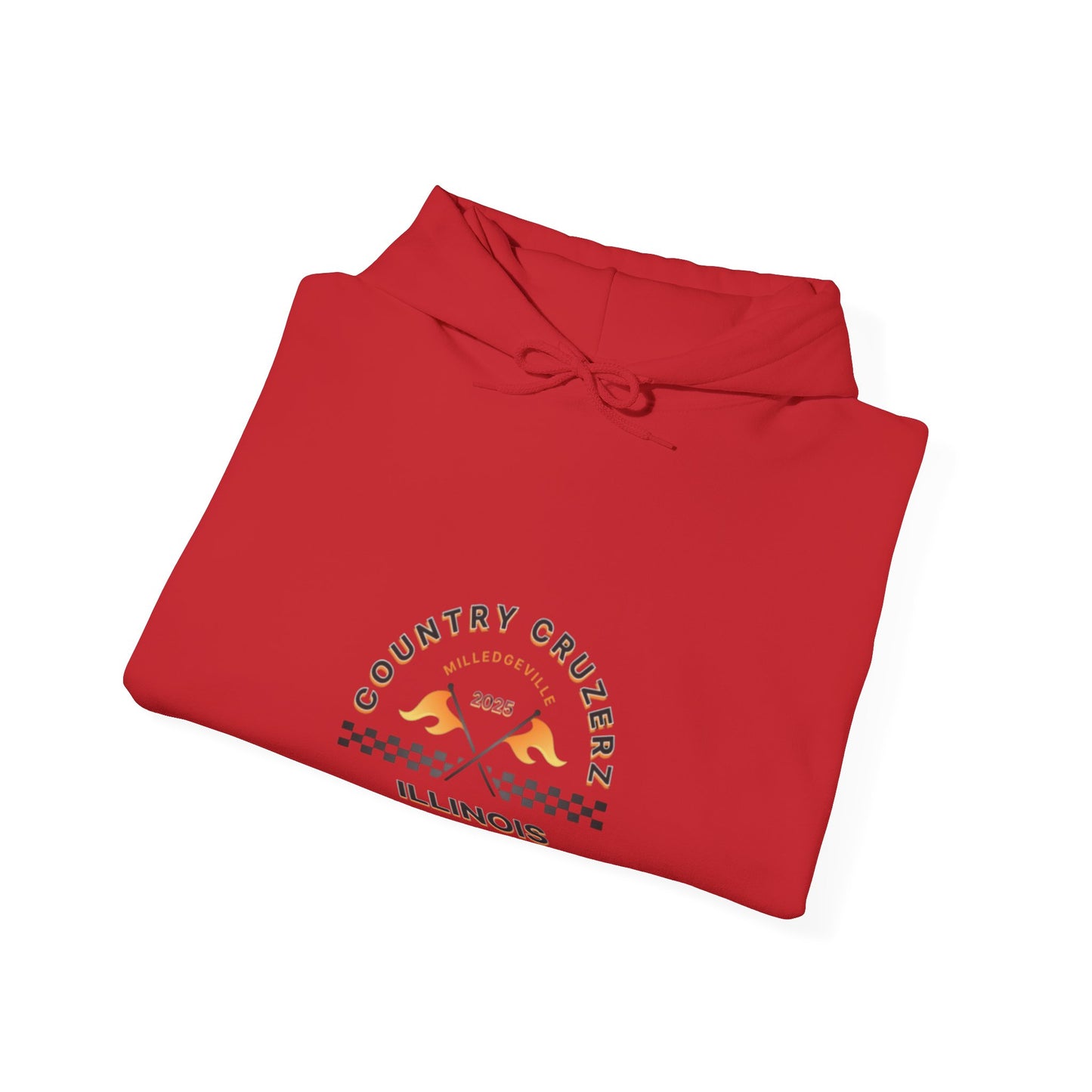 Country Cruzerz - Milledgeville Flame Unisex Heavy Blend™ Hooded Sweatshirt