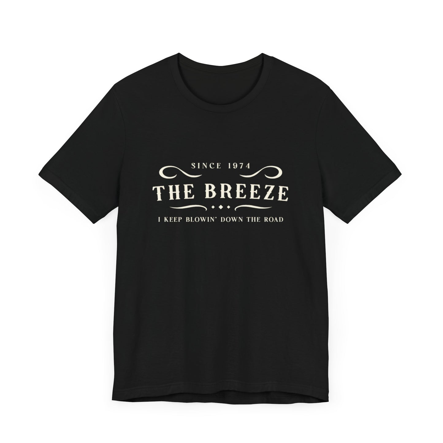 The Breeze font Unisex Jersey Short Sleeve Tee