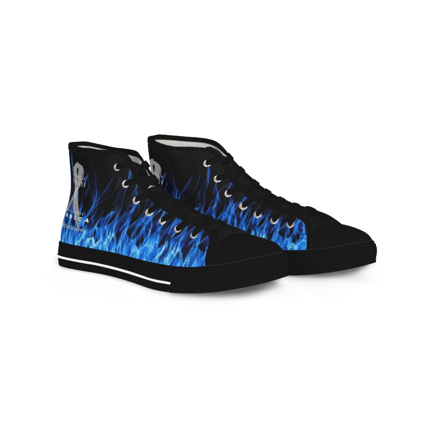 It Takes A Warrior - Jessica High Top Sneakers Black