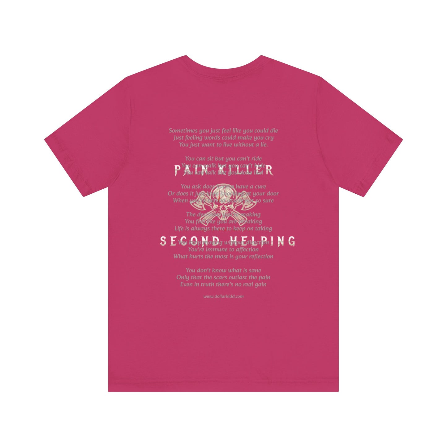 DK - SH - Pain Killer Unisex Jersey Short Sleeve Tee