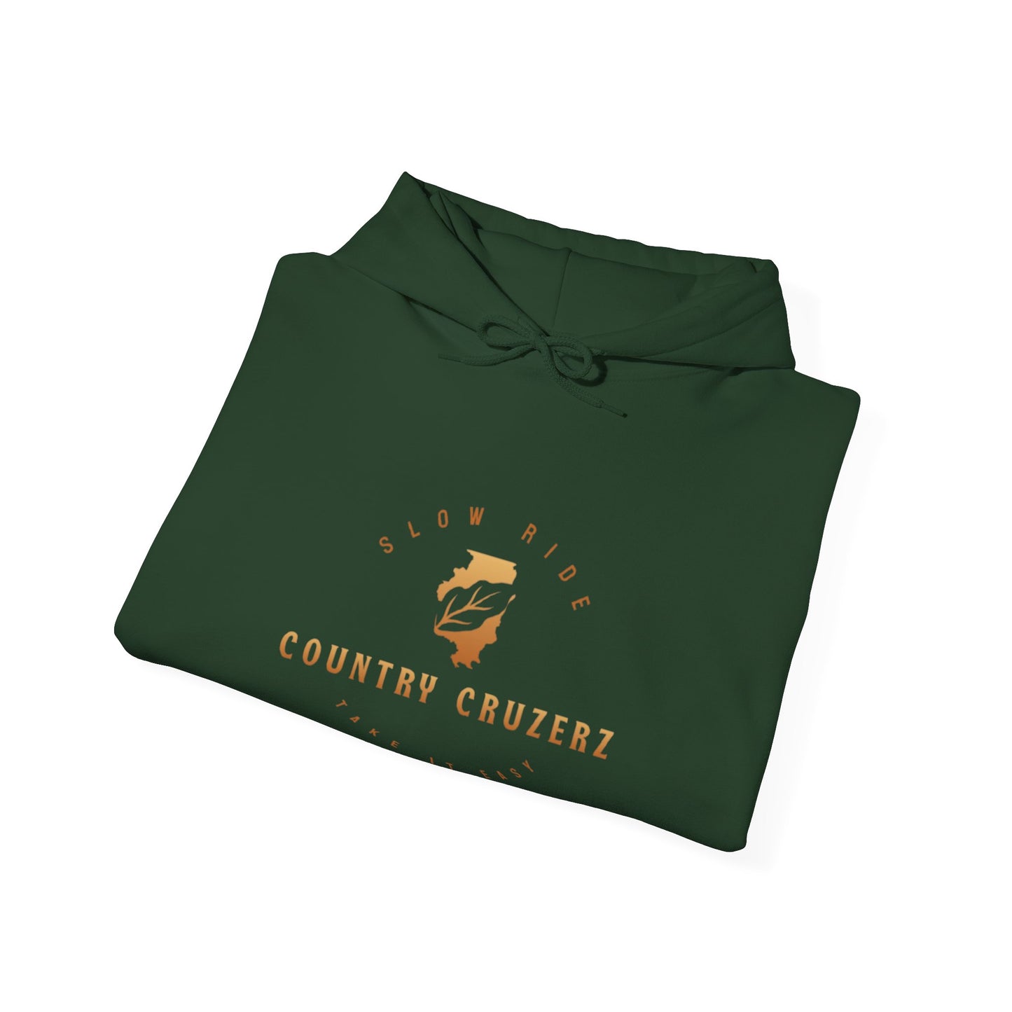 Country Cruzerz - Slow Ride - Take it Easy Unisex Heavy Blend™ Hooded Sweatshirt