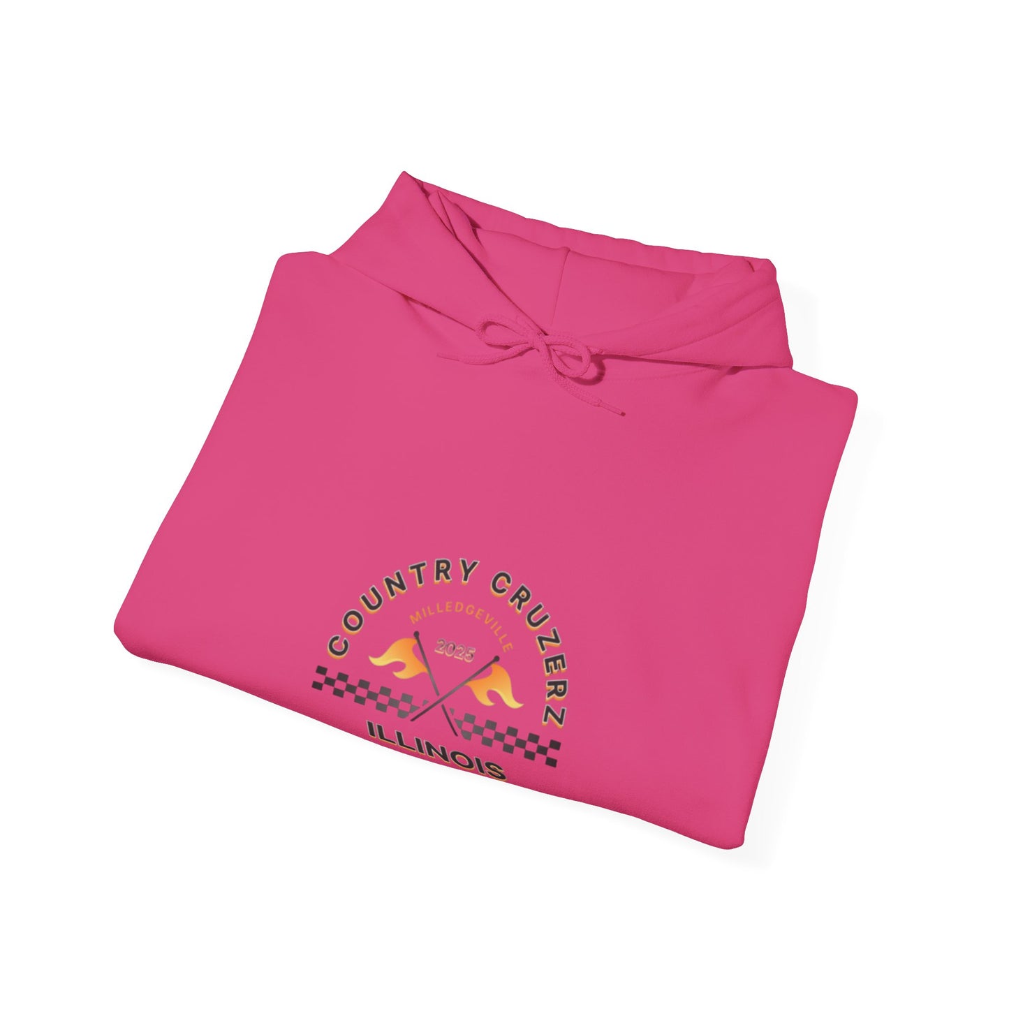 Country Cruzerz - Milledgeville Flame Unisex Heavy Blend™ Hooded Sweatshirt