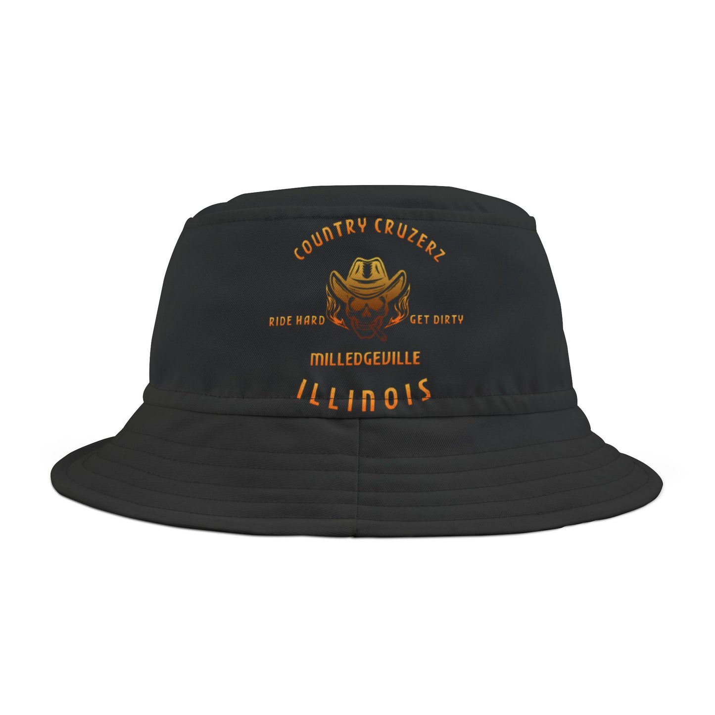Country Cruzerz - Milledgeville Cowboy Skull - Bucket Hat (AOP)