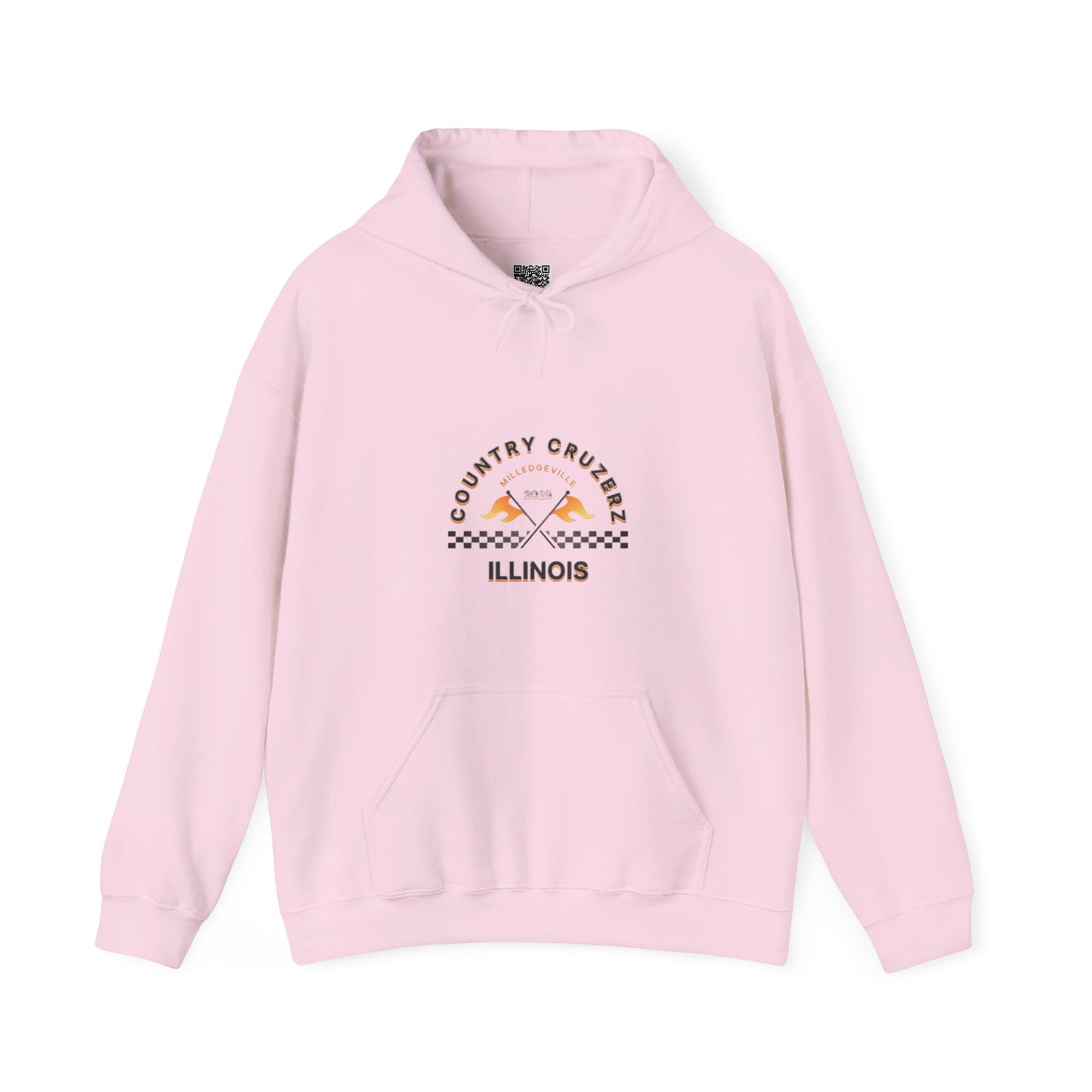 Country Cruzerz - Milledgeville Flame Unisex Heavy Blend™ Hooded Sweatshirt