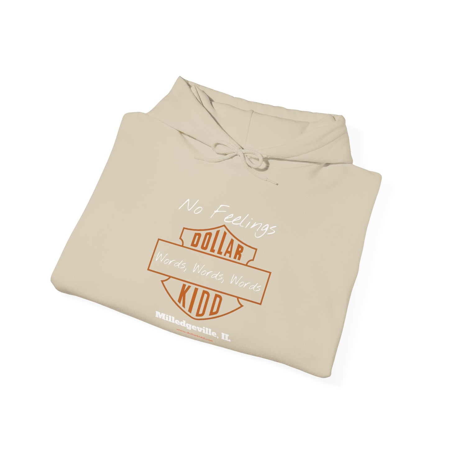 DK - SH - Words Words Words Front Only Unisex Heavy Blend™ Hooded Sweatshirt