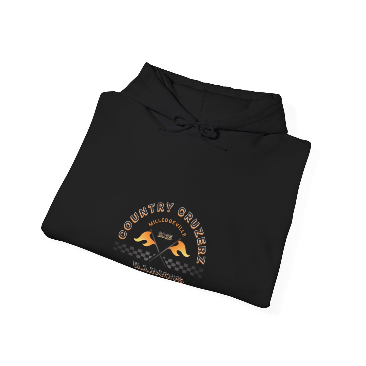 Country Cruzerz - Milledgeville Flame Unisex Heavy Blend™ Hooded Sweatshirt