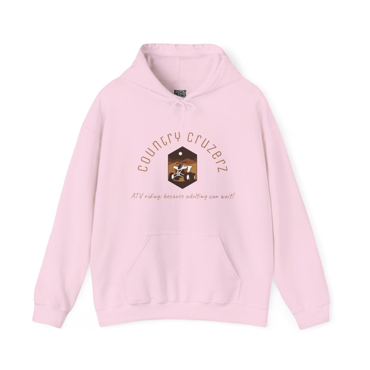 Country Cruzerz - adulting can wait! Unisex Heavy Blend™ Hooded Sweatshirt