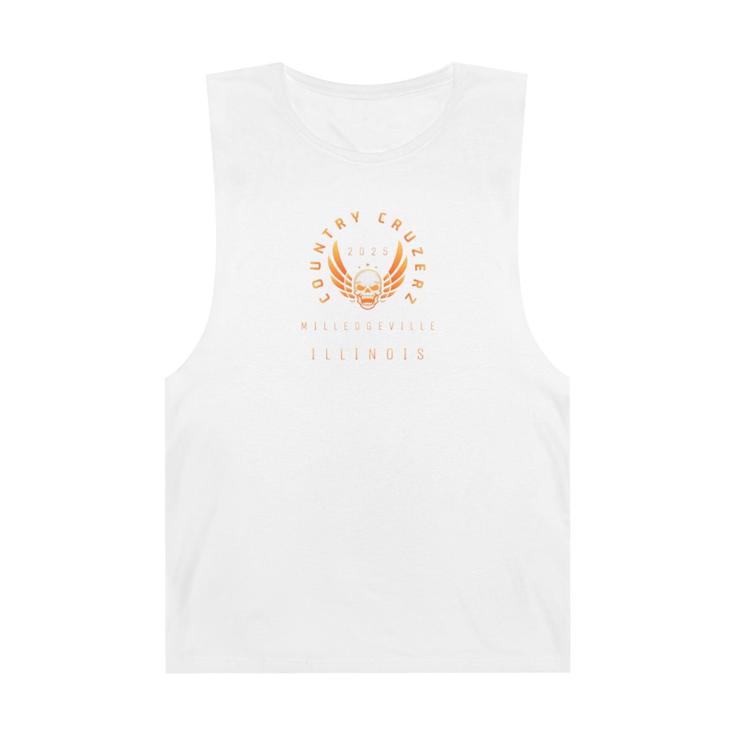 Country Cruzerz - Milledgeville Winged Skull Unisex Barnard Tank
