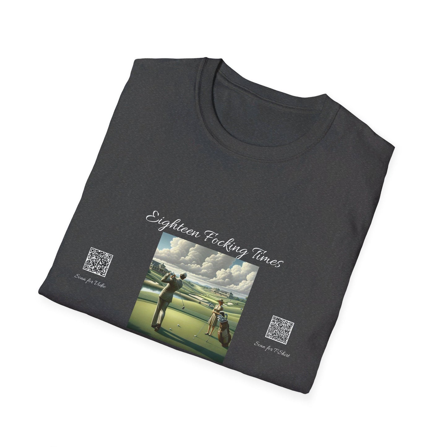 KO - Eighteen Focking Times - WF Unisex Softstyle T-Shirt