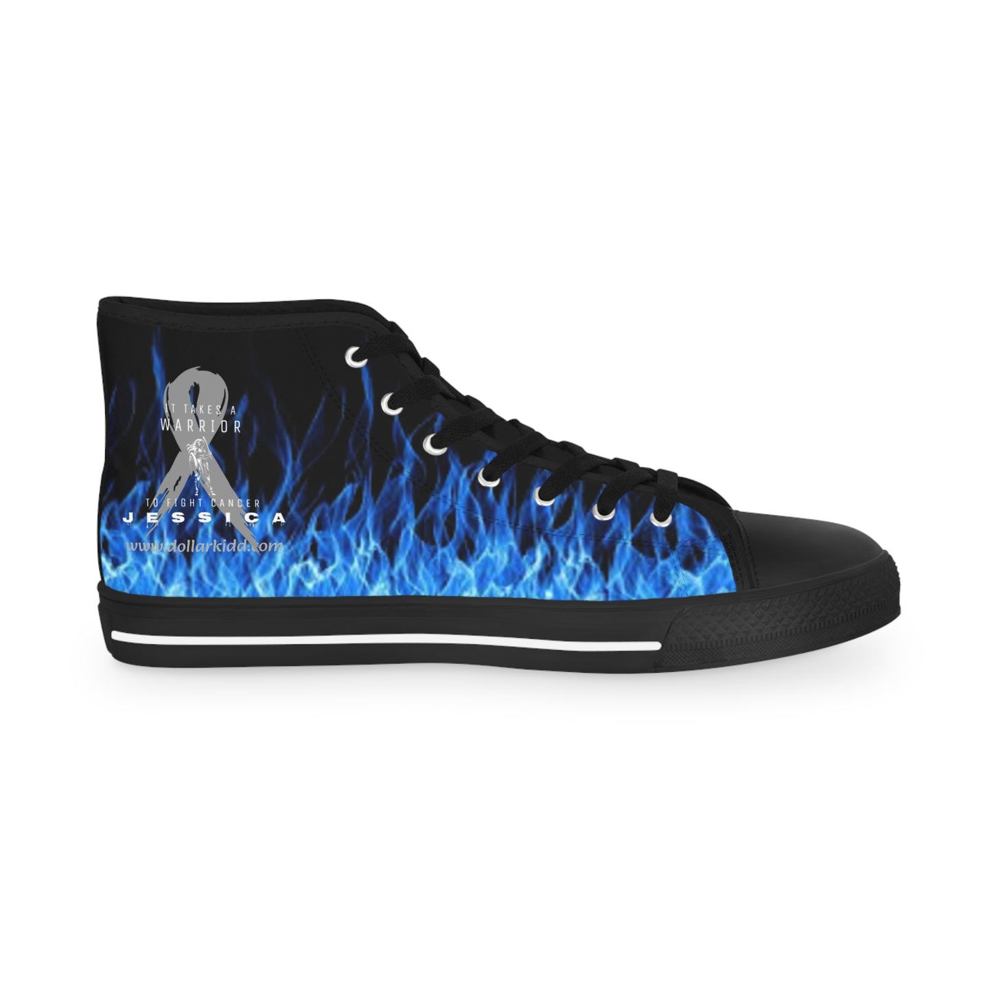 It Takes A Warrior - Jessica High Top Sneakers Black