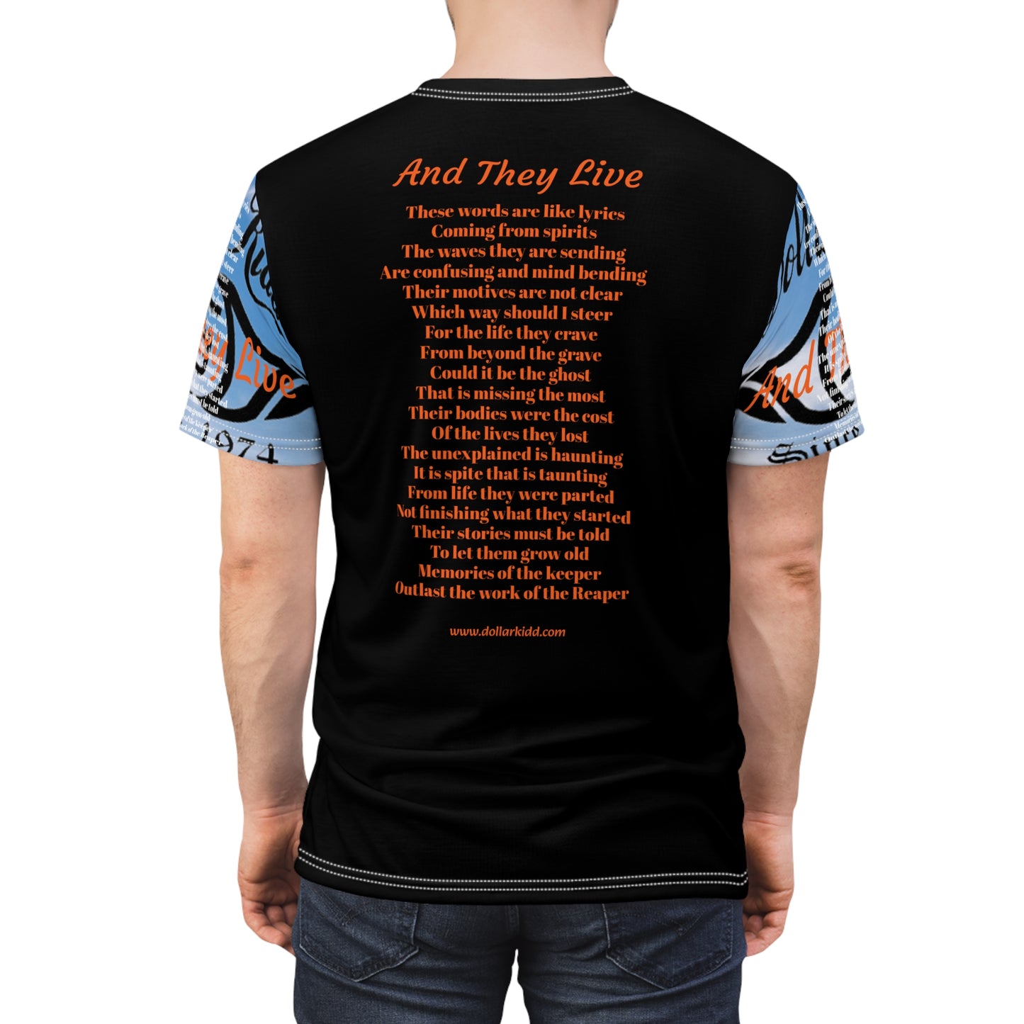 Dollar Kidd - And They Live Unisex Cut & Sew Tee (AOP)