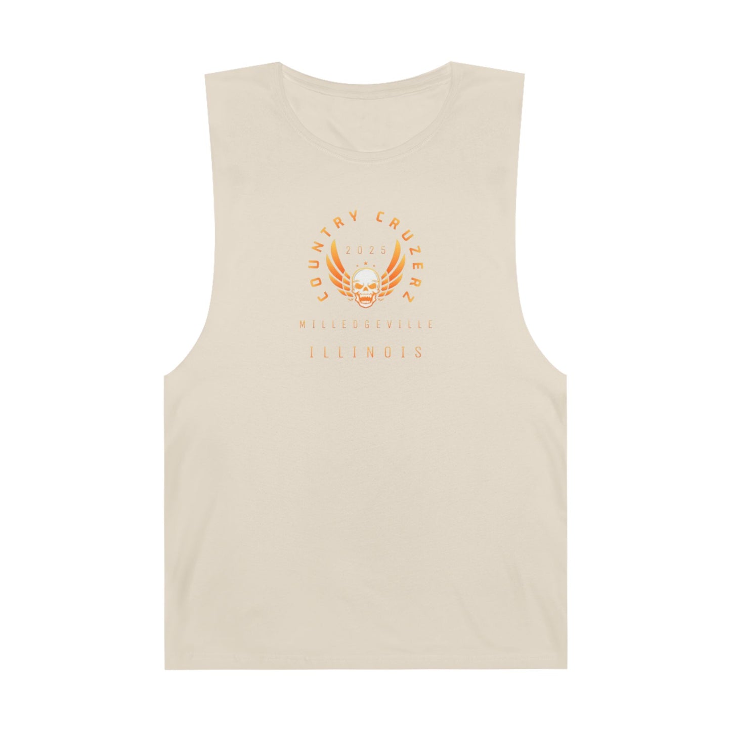 Country Cruzerz - Milledgeville Winged Skull Unisex Barnard Tank