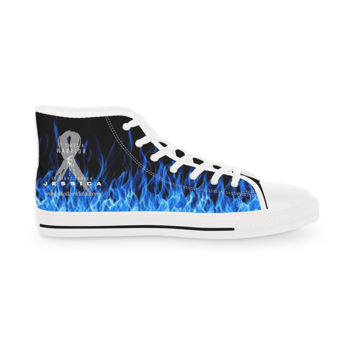 It Takes A Warrior - Jessica High Top Sneakers Black