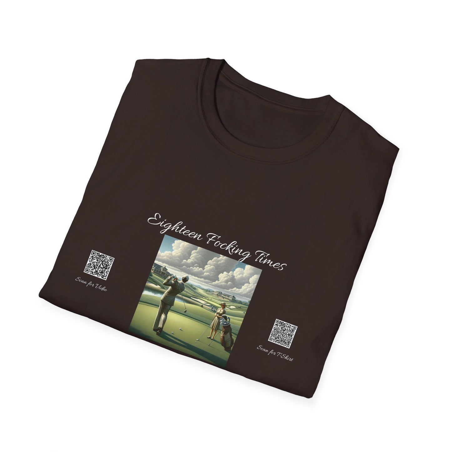 KO - Eighteen Focking Times - WF Unisex Softstyle T-Shirt