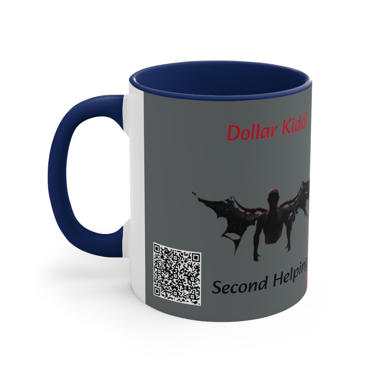 Dollar Kidd - Sympathy From The Devil - Accent Coffee Mug, 11oz