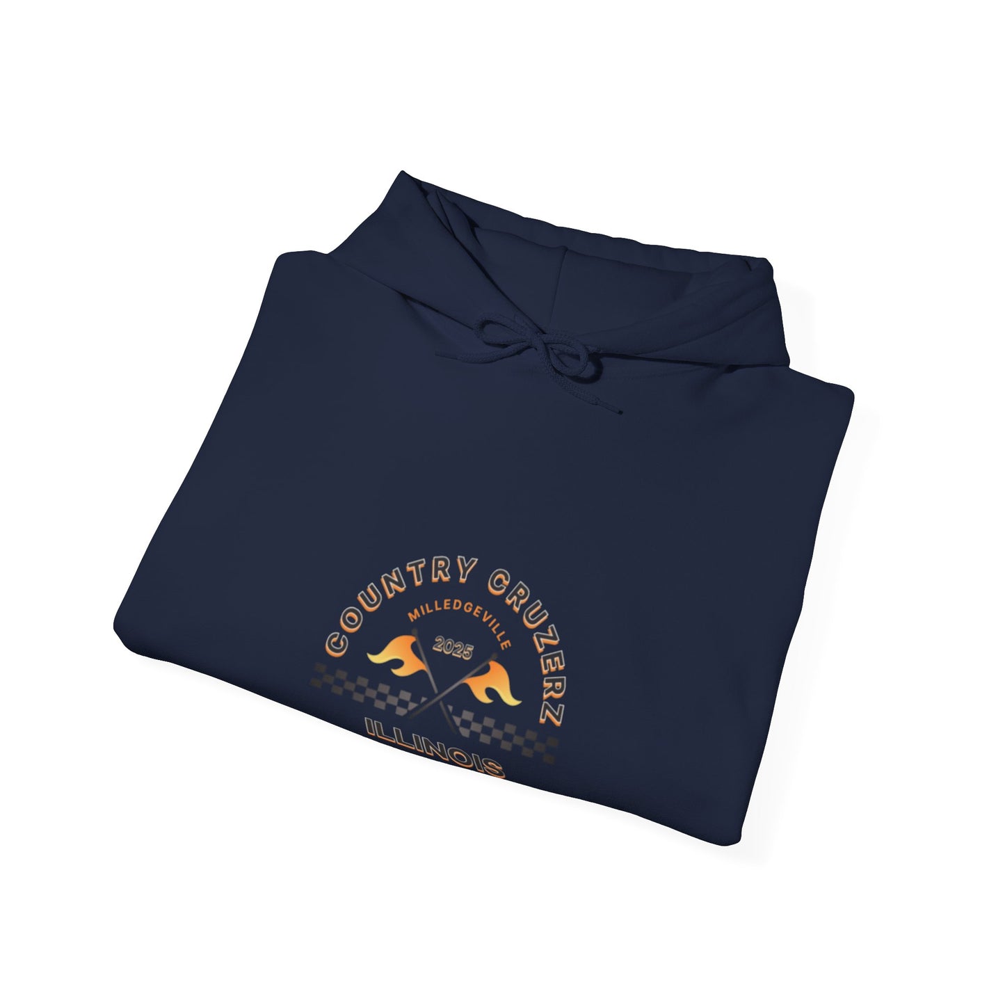 Country Cruzerz - Milledgeville Flame Unisex Heavy Blend™ Hooded Sweatshirt