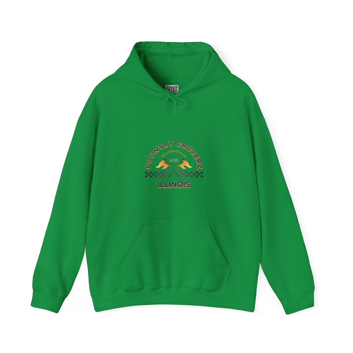 Country Cruzerz - Milledgeville Flame Unisex Heavy Blend™ Hooded Sweatshirt