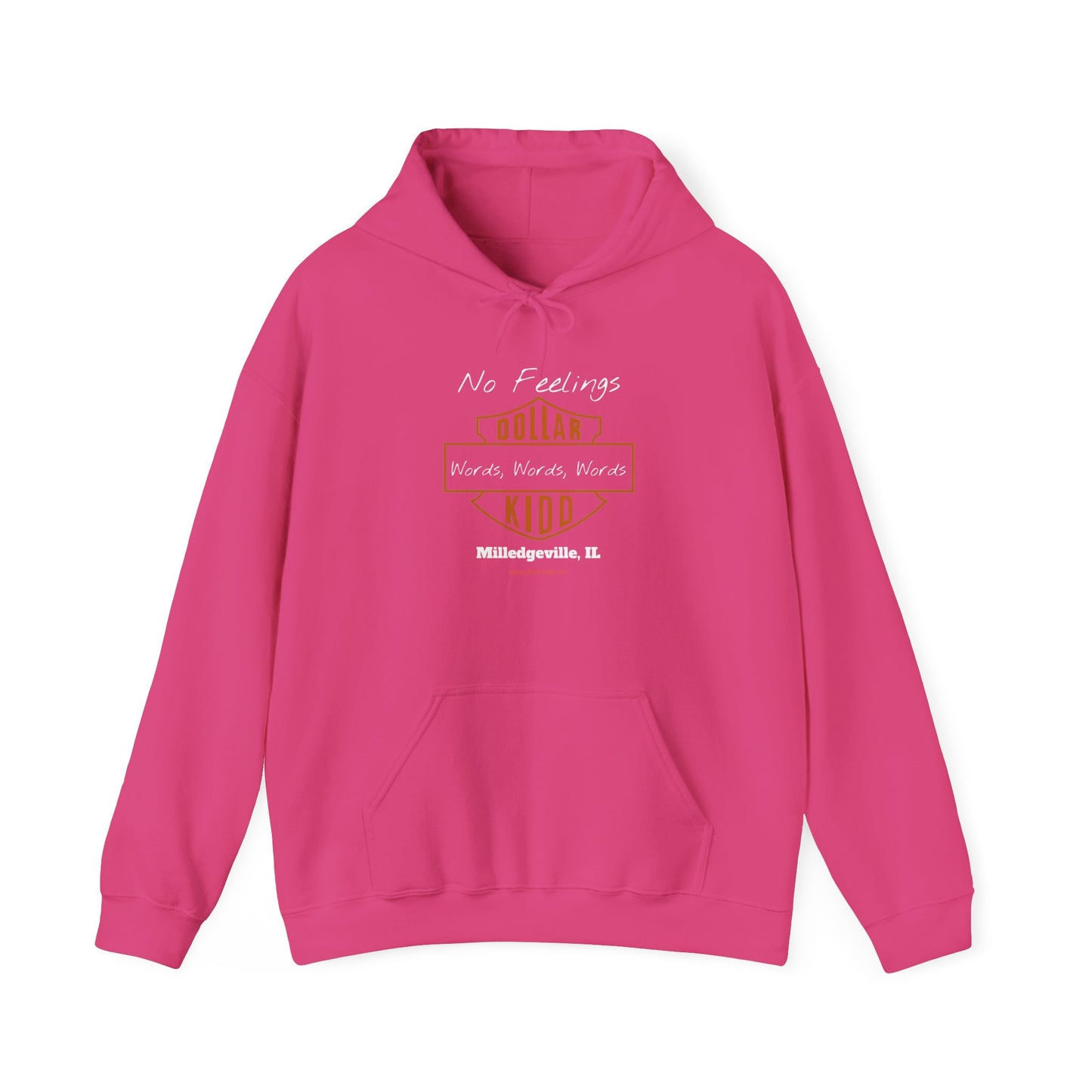 DK - SH - Words Words Words Front Only Unisex Heavy Blend™ Hooded Sweatshirt