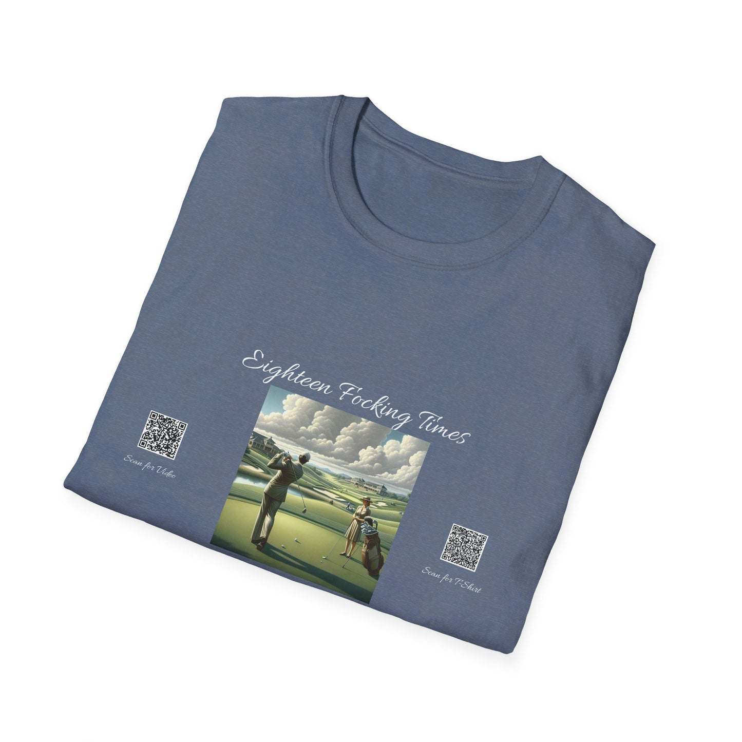 KO - Eighteen Focking Times - WF Unisex Softstyle T-Shirt