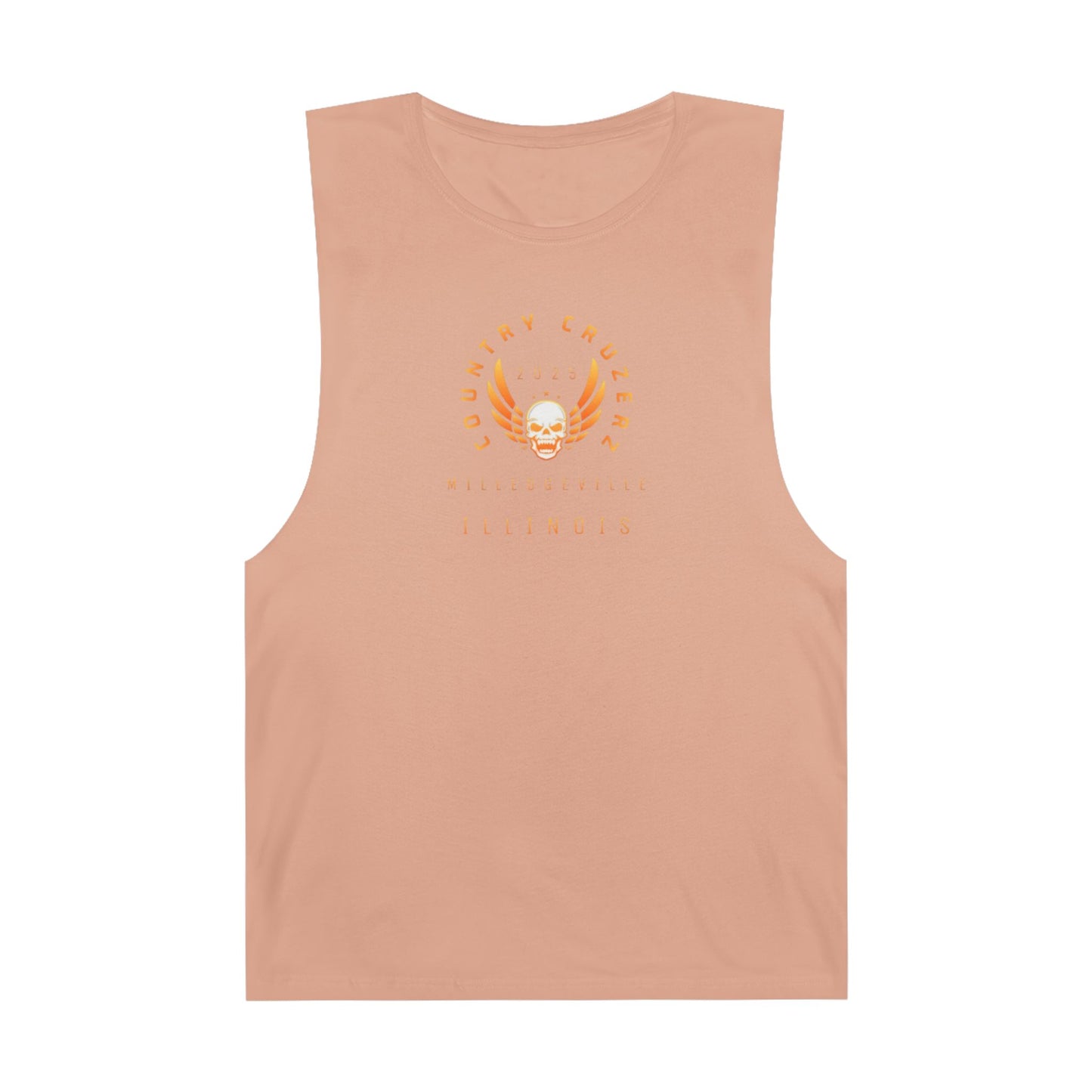 Country Cruzerz - Milledgeville Winged Skull Unisex Barnard Tank