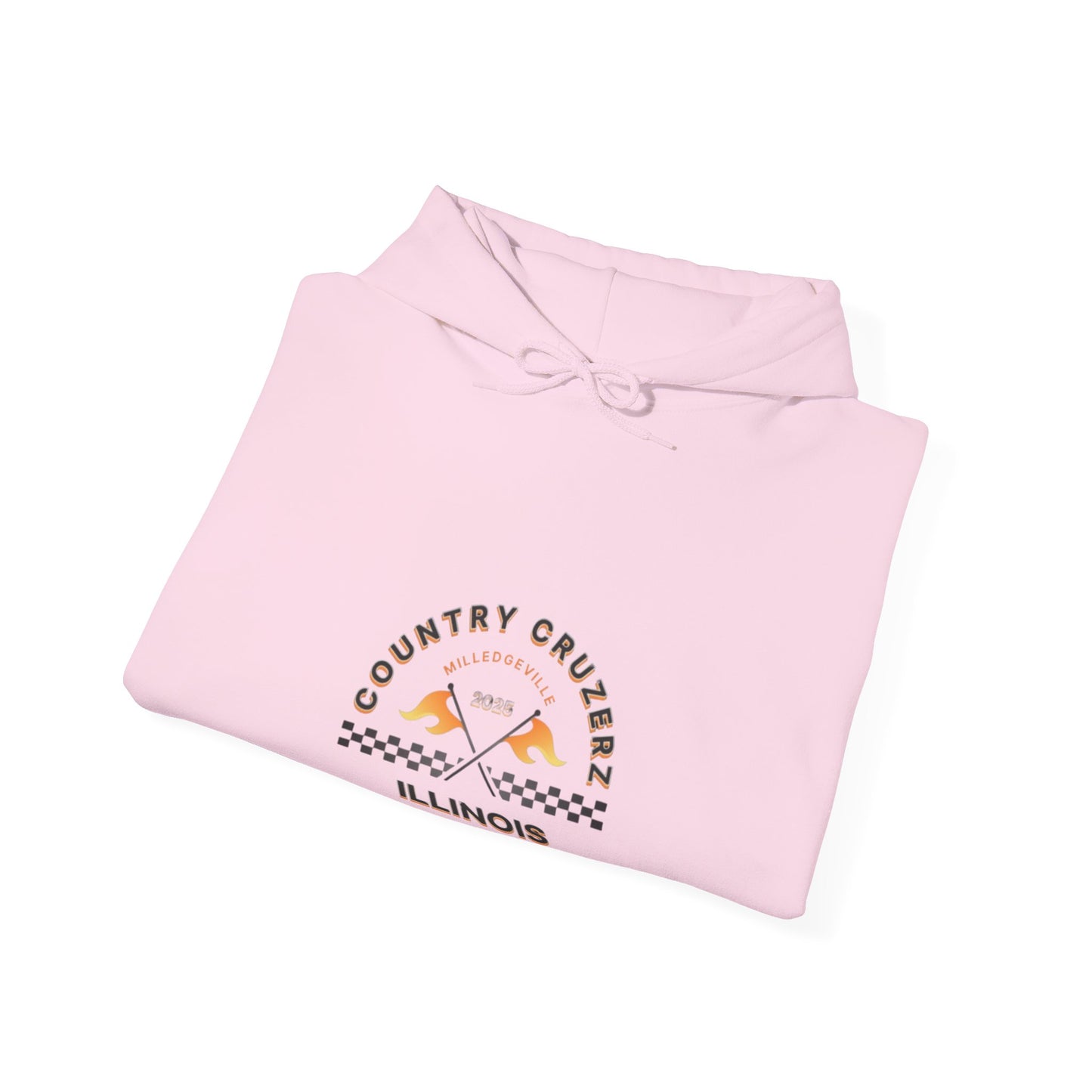 Country Cruzerz - Milledgeville Flame Unisex Heavy Blend™ Hooded Sweatshirt