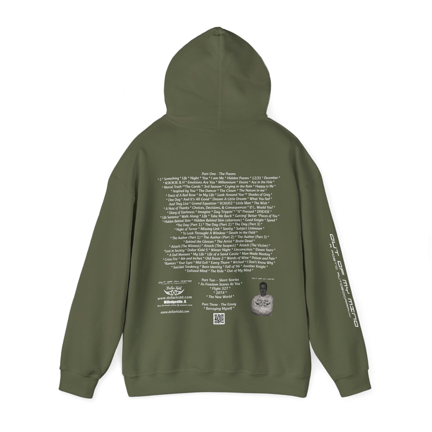 Dollar Kidd - Out Of My Mind - All Titles Wh Unisex Heavy Blend™ Hooded Sweatshirt