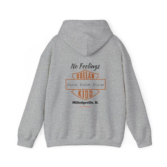 DK - SH - Words Words Words 2 Front and Back Unisex Heavy Blend™ Hooded Sweatshirt