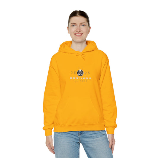 Country Cruzerz - Polo Skull Unisex Heavy Blend™ Hooded Sweatshirt