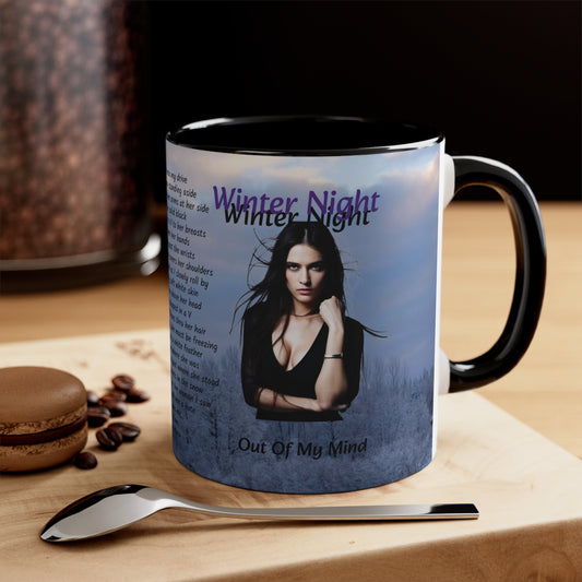 Dollar Kidd - Winter Night - Accent Coffee Mug, 11oz
