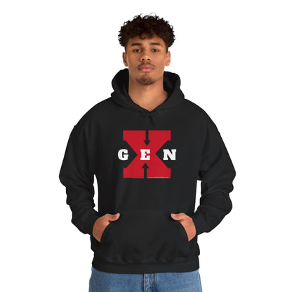 Gen X - 01 Big Red Unisex Heavy Blend™ Hooded Sweatshirt