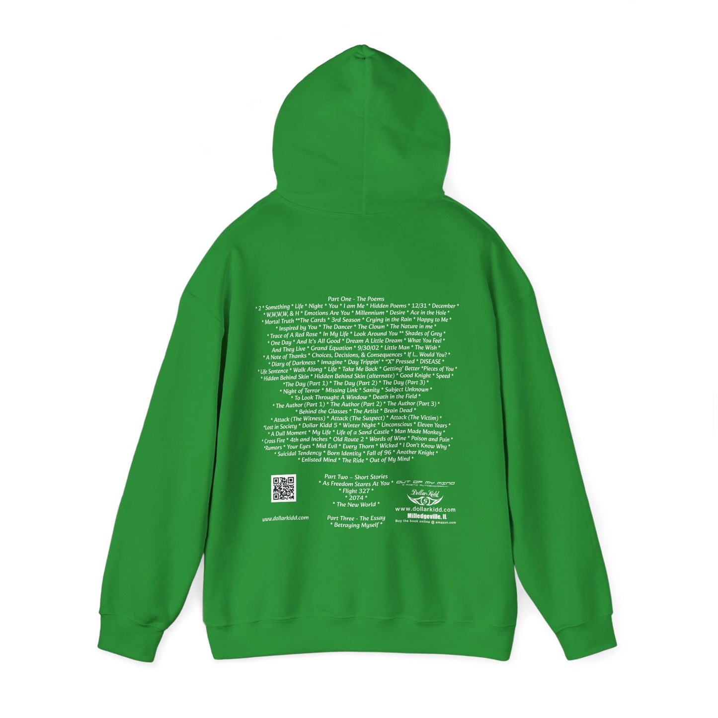 Dollar Kidd - Out Of My Mind - All Titles Wh Unisex Heavy Blend™ Hooded Sweatshirt