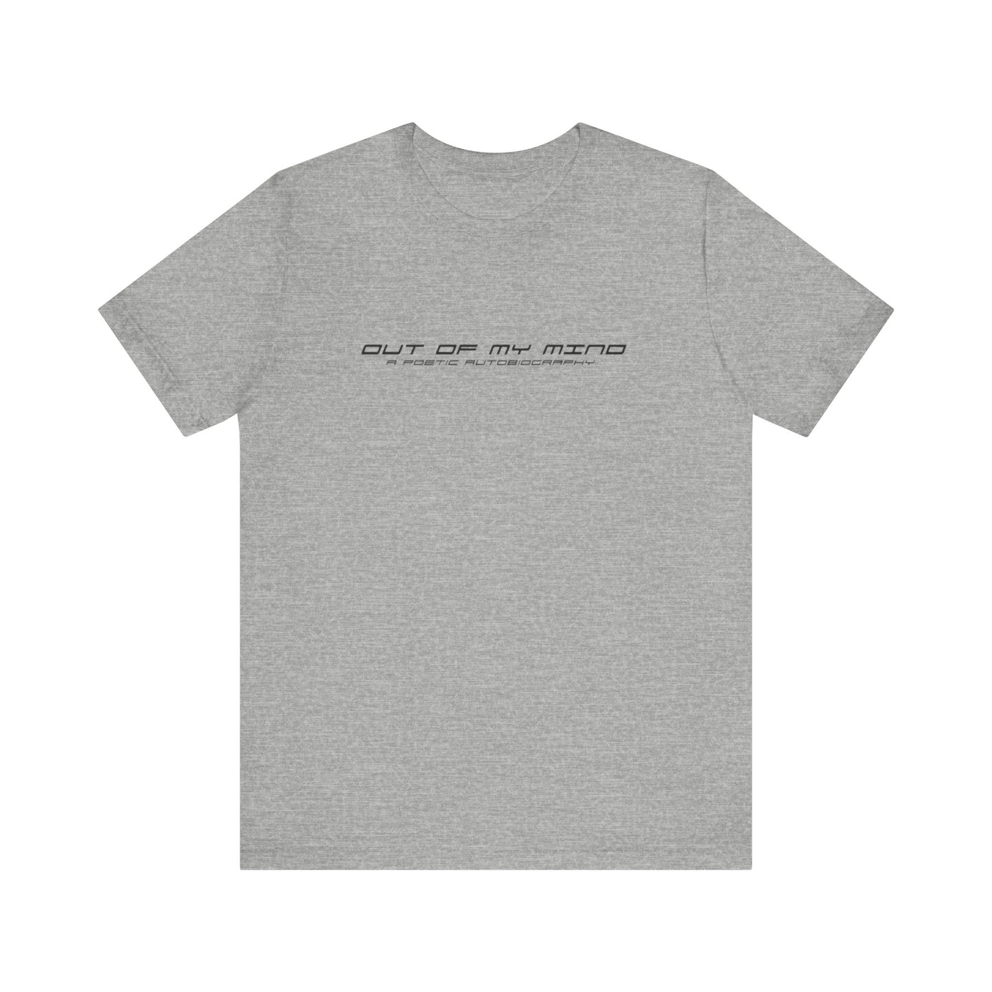 Dollar Kidd - Out Of My Mind - All Titles - Bk font Unisex Jersey Short Sleeve Tee