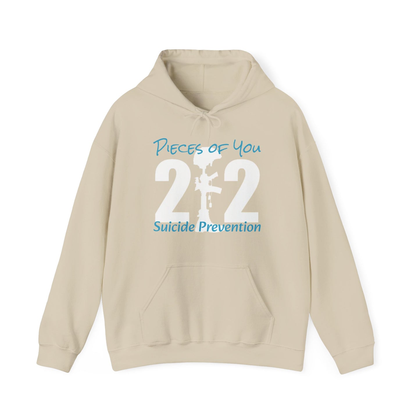 Awareness - Suicide Prevention - 22 Veteran's A Day Unisex Heavy Blend™ Hooded Sweatshirt