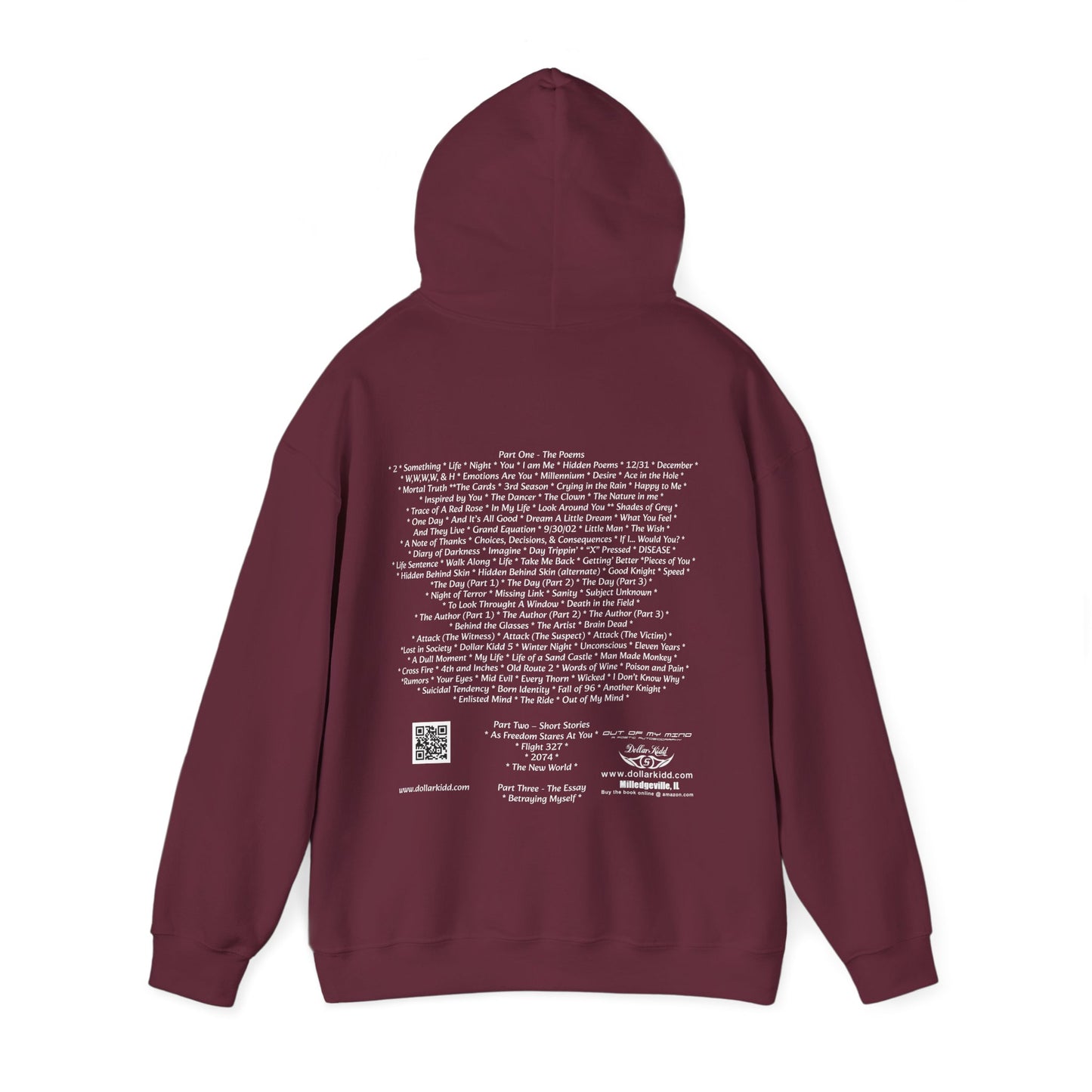 Dollar Kidd - Out Of My Mind - All Titles Wh Unisex Heavy Blend™ Hooded Sweatshirt