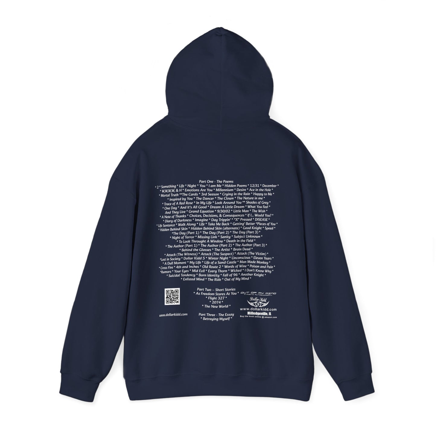 Dollar Kidd - Out Of My Mind - All Titles Wh Unisex Heavy Blend™ Hooded Sweatshirt