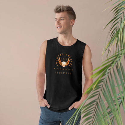 Country Cruzerz - Milledgeville Winged Skull Unisex Barnard Tank