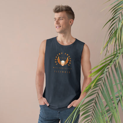 Country Cruzerz - Milledgeville Winged Skull Unisex Barnard Tank