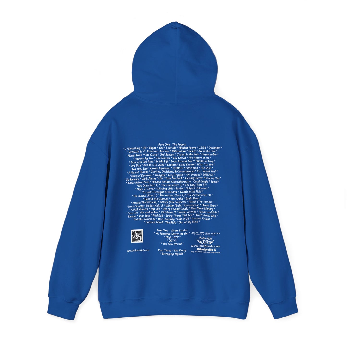 Dollar Kidd - Out Of My Mind - All Titles Wh Unisex Heavy Blend™ Hooded Sweatshirt