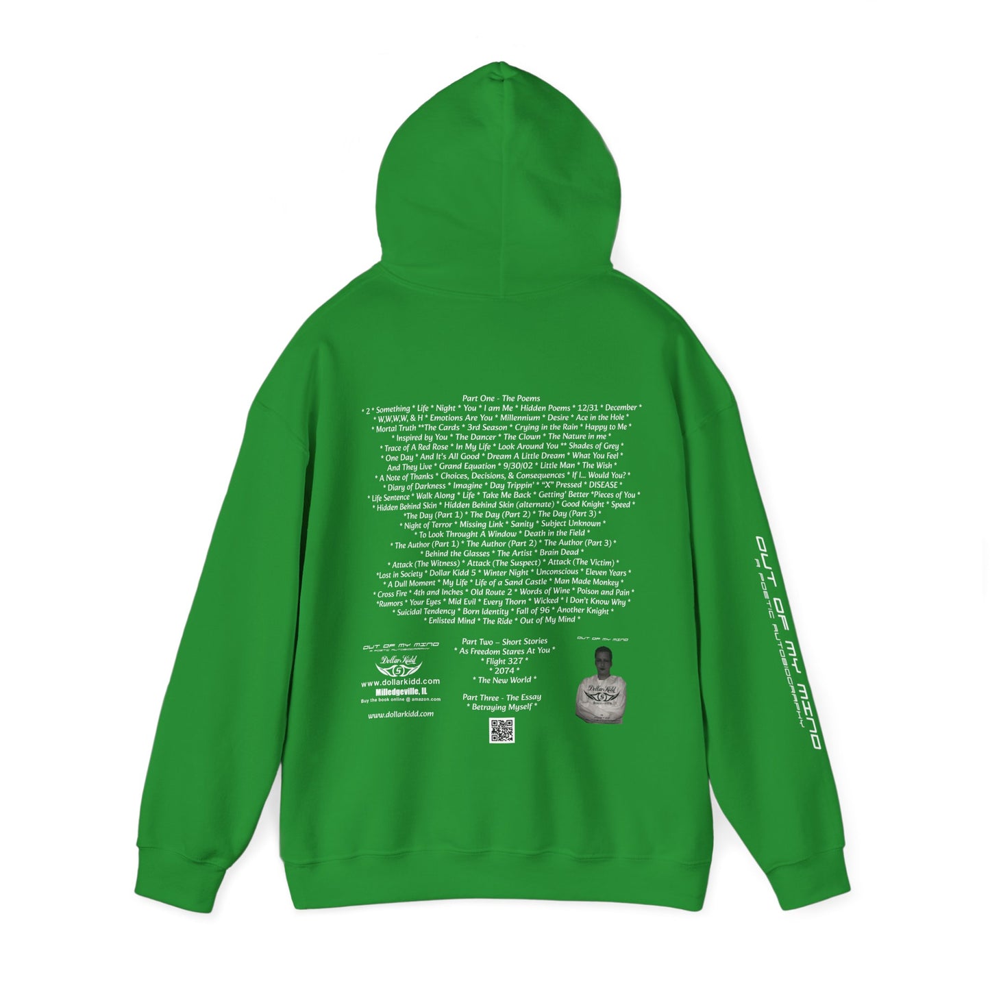 Dollar Kidd - Out Of My Mind - All Titles Wh Unisex Heavy Blend™ Hooded Sweatshirt
