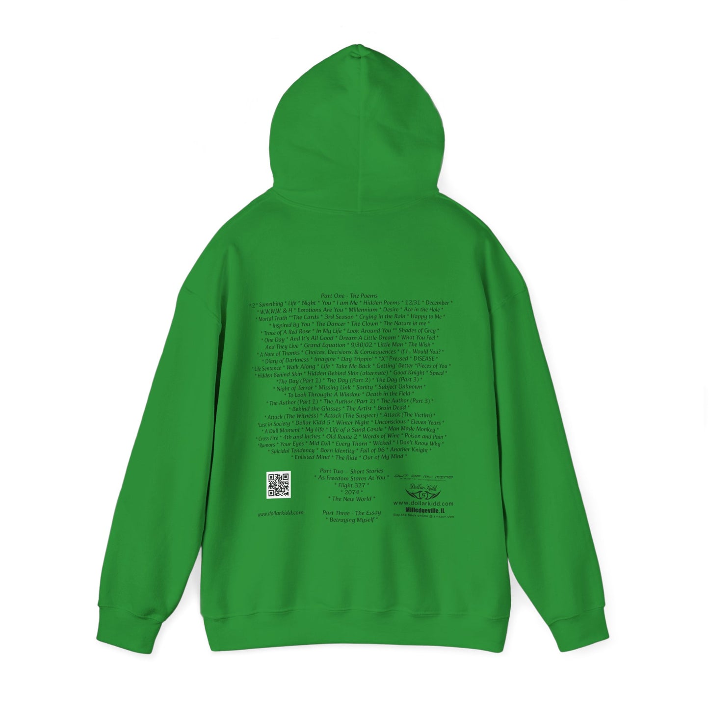 Dollar Kidd - Out Of My Mind - All Titles BL Unisex Heavy Blend™ Hooded Sweatshirt