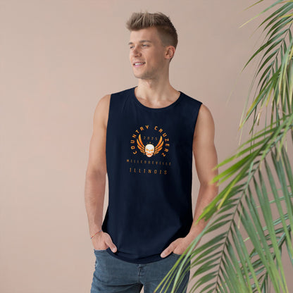 Country Cruzerz - Milledgeville Winged Skull Unisex Barnard Tank